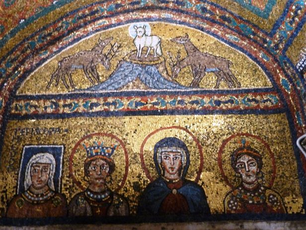 Episcopa Theodora in Santa Prassede (Foto: Klaus Herberts)